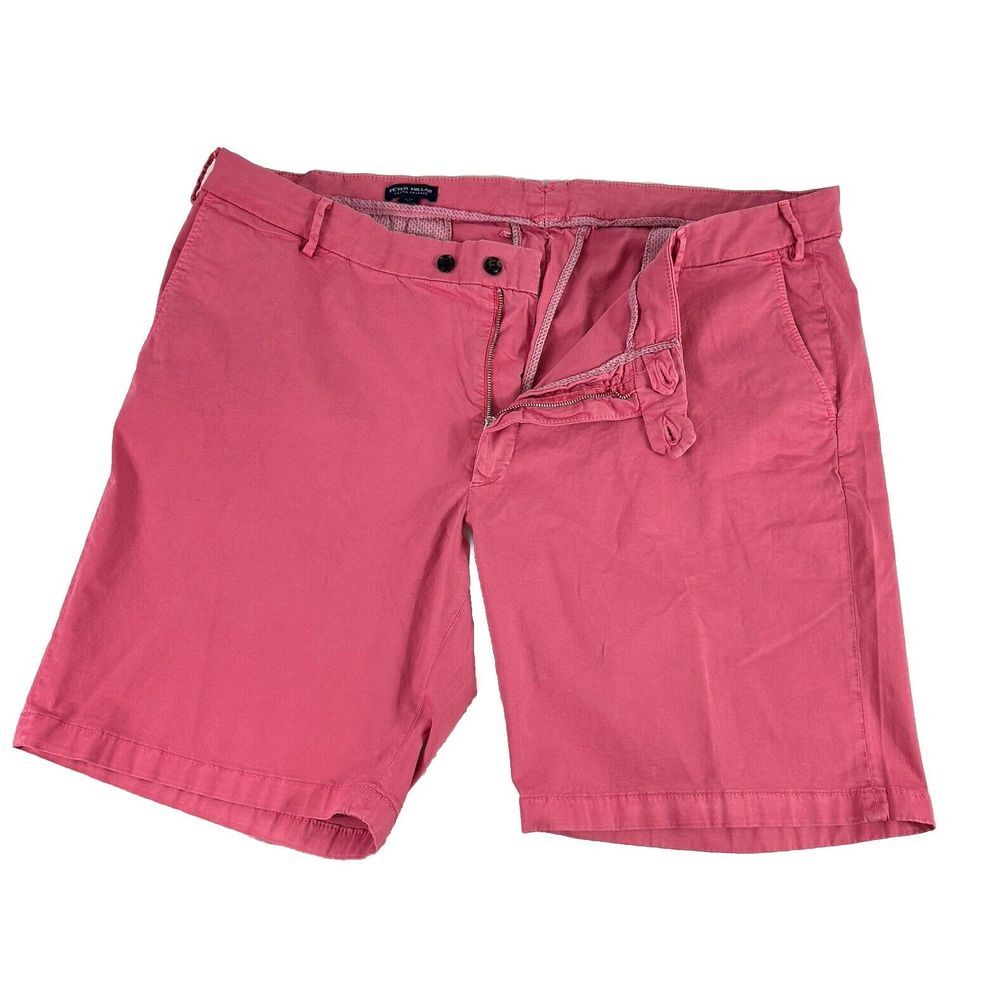 Peter Millar Crown Crafted Concorde Garment Dyed Shorts  Size 44 Pink‎ $140 NWT - Picture 6 of 12